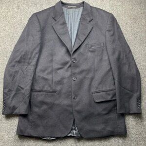Gio Cipriani Blazer Mens 54L Cashmere Sport Coat Italy Classic Formal